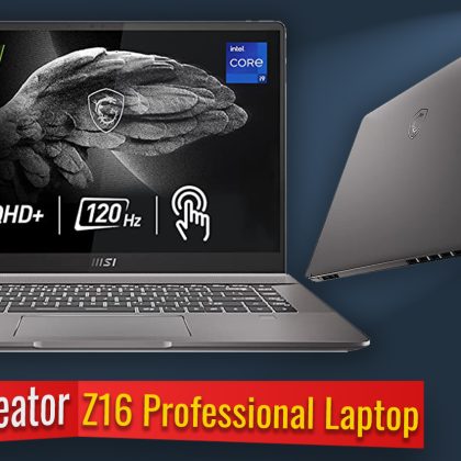 MSI Creator Z16 Professional Laptop: 16″